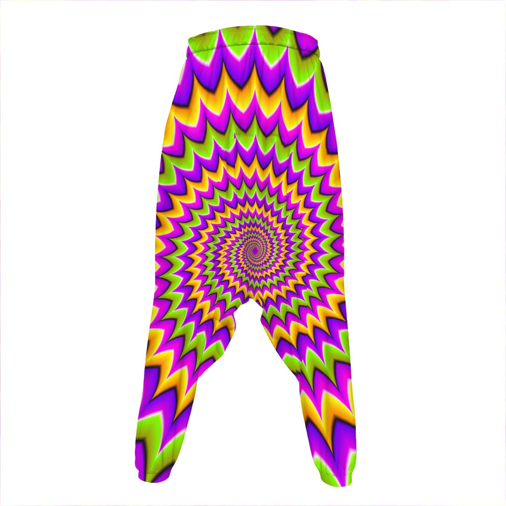 Twisted Colors Moving Optical Illusion Hammer Pants