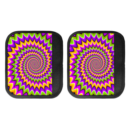 Twisted Colors Moving Optical Illusion Handle Covers