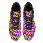 Twisted Colors Moving Optical Illusion High Top Leather Sneakers
