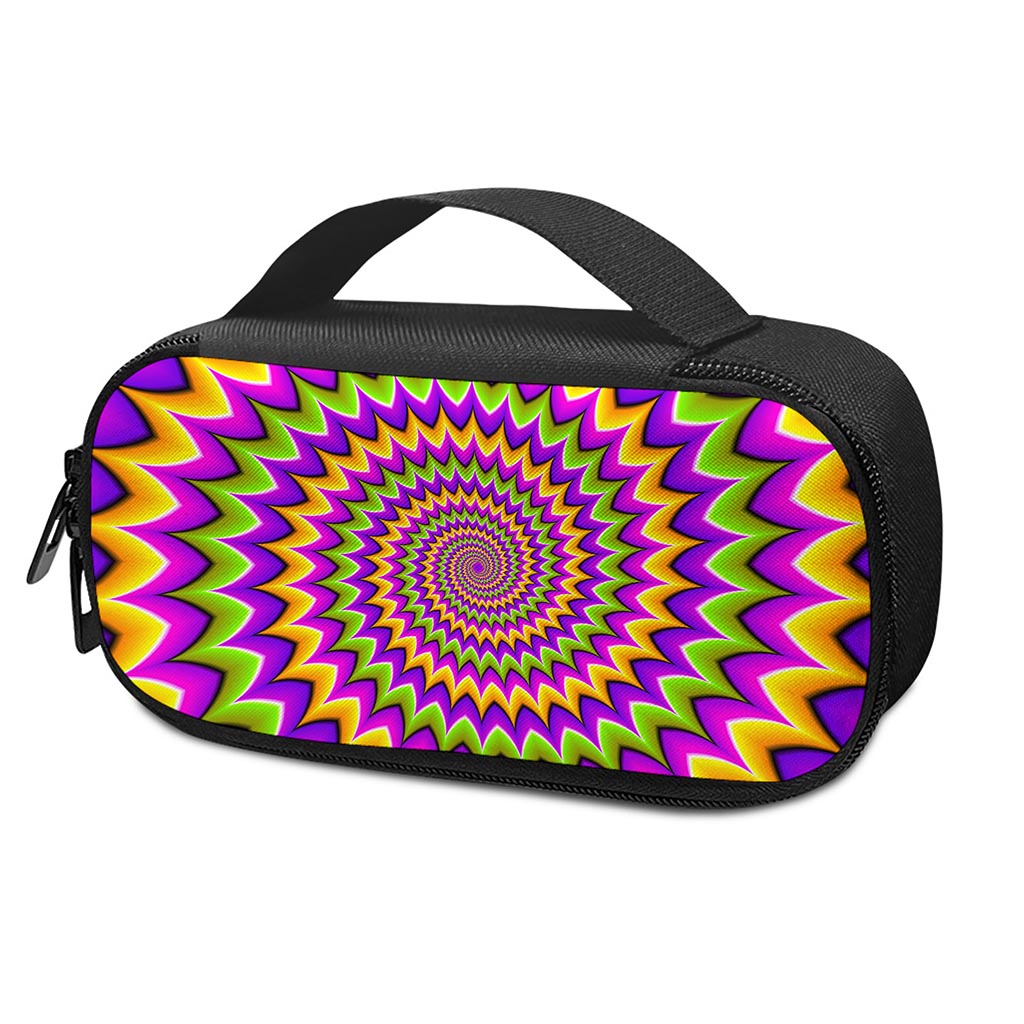 Twisted Colors Moving Optical Illusion Insulin Cooler Travel Case