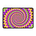 Twisted Colors Moving Optical Illusion Kitchen Mat