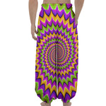 Twisted Colors Moving Optical Illusion Lantern Pants