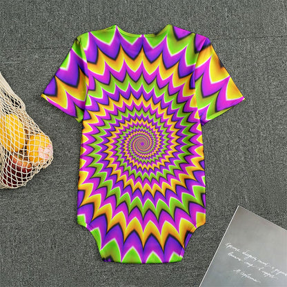Twisted Colors Moving Optical Illusion Men's Bodysuit