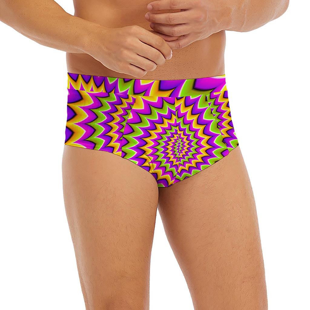 Twisted Colors Moving Optical Illusion Men's Briefs