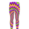Twisted Colors Moving Optical Illusion Men's Leggings