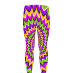 Twisted Colors Moving Optical Illusion Men's leggings