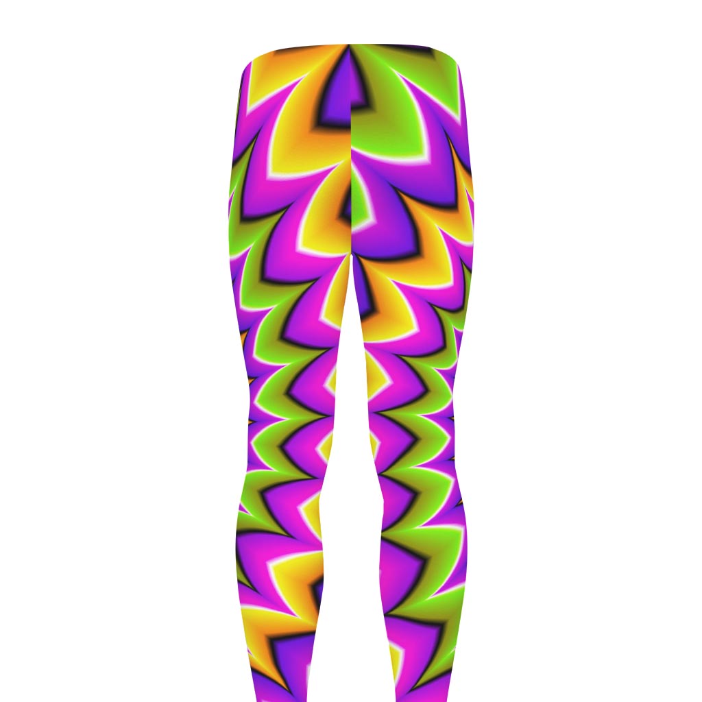 Twisted Colors Moving Optical Illusion Men's leggings