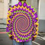 Twisted Colors Moving Optical Illusion Men's Shirt Jacket