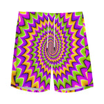 Twisted Colors Moving Optical Illusion Men's Sports Shorts