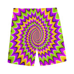 Twisted Colors Moving Optical Illusion Men's Sports Shorts
