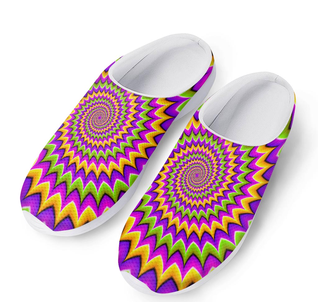 Twisted Colors Moving Optical Illusion Mesh Casual Shoes