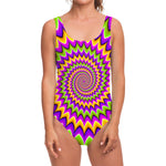 Twisted Colors Moving Optical Illusion One Piece Swimsuit