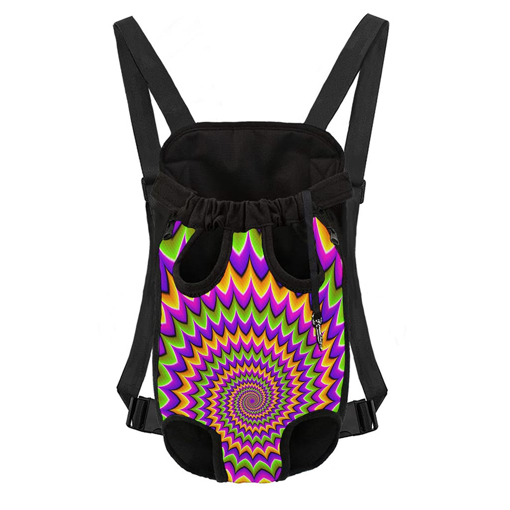 Twisted Colors Moving Optical Illusion Pet Carrier Backpack