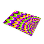 Twisted Colors Moving Optical Illusion Pet Cooling Mat Cover