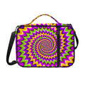 Twisted Colors Moving Optical Illusion Shoulder Strap Bible Bag