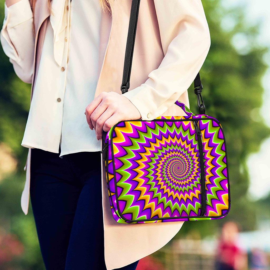 Twisted Colors Moving Optical Illusion Shoulder Strap Bible Bag