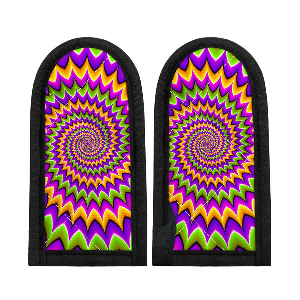 Twisted Colors Moving Optical Illusion Skillet Handle Cover