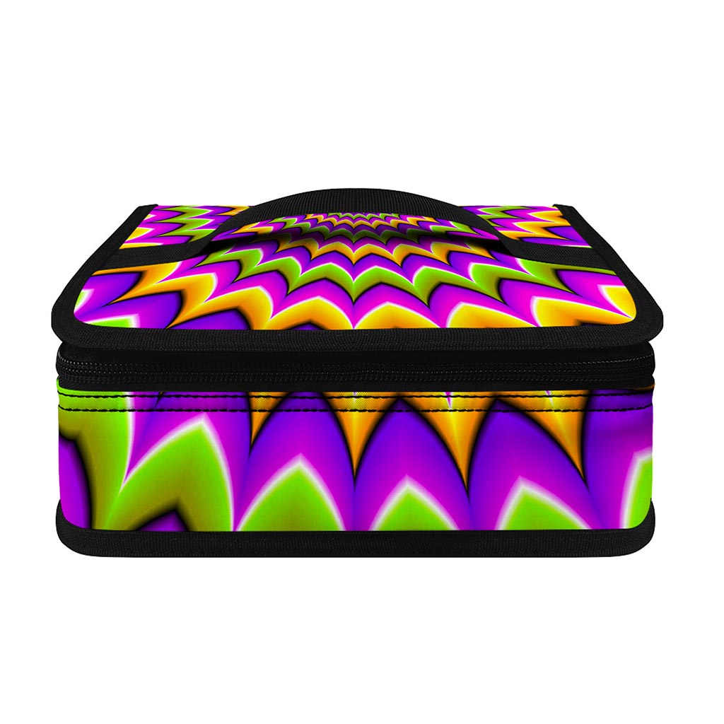 Twisted Colors Moving Optical Illusion Small Lunch Bag