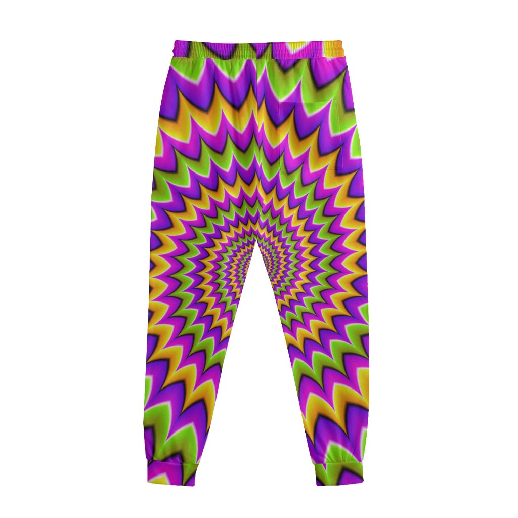 Twisted Colors Moving Optical Illusion Sweatpants