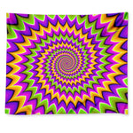 Twisted Colors Moving Optical Illusion Tapestry