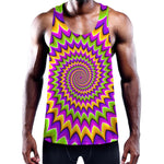 Twisted Colors Moving Optical Illusion Training Tank Top