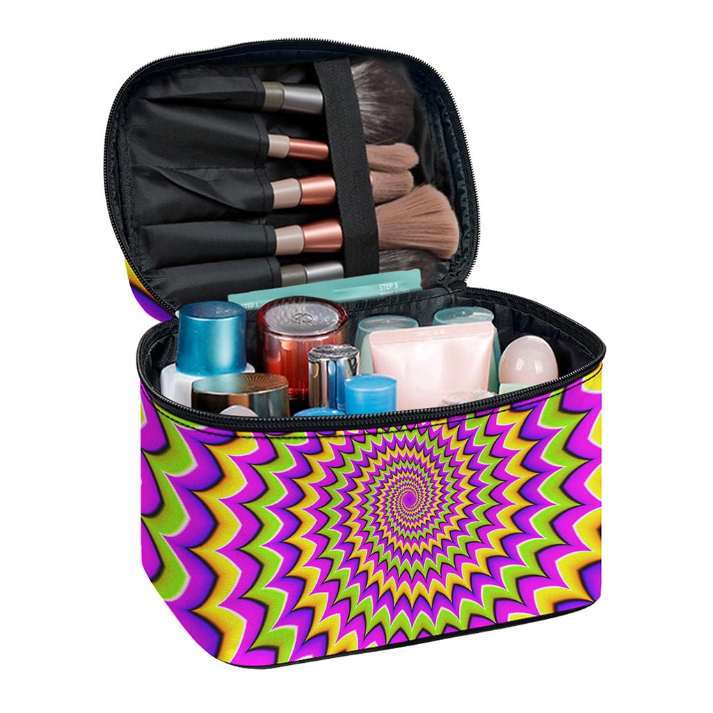 Twisted Colors Moving Optical Illusion Travel Makeup Bag