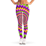 Twisted Colors Moving Optical Illusion Women's Leggings