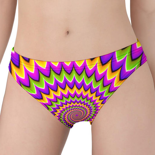 Twisted Colors Moving Optical Illusion Women's Panties