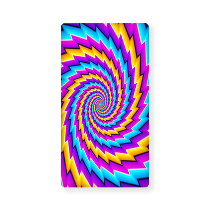 Twisted Spiral Moving Optical Illusion Baby Crib Sheet