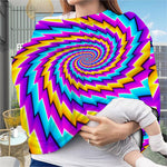 Twisted Spiral Moving Optical Illusion Baby Seat Cover