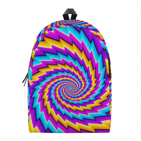 Twisted Spiral Moving Optical Illusion Backpack