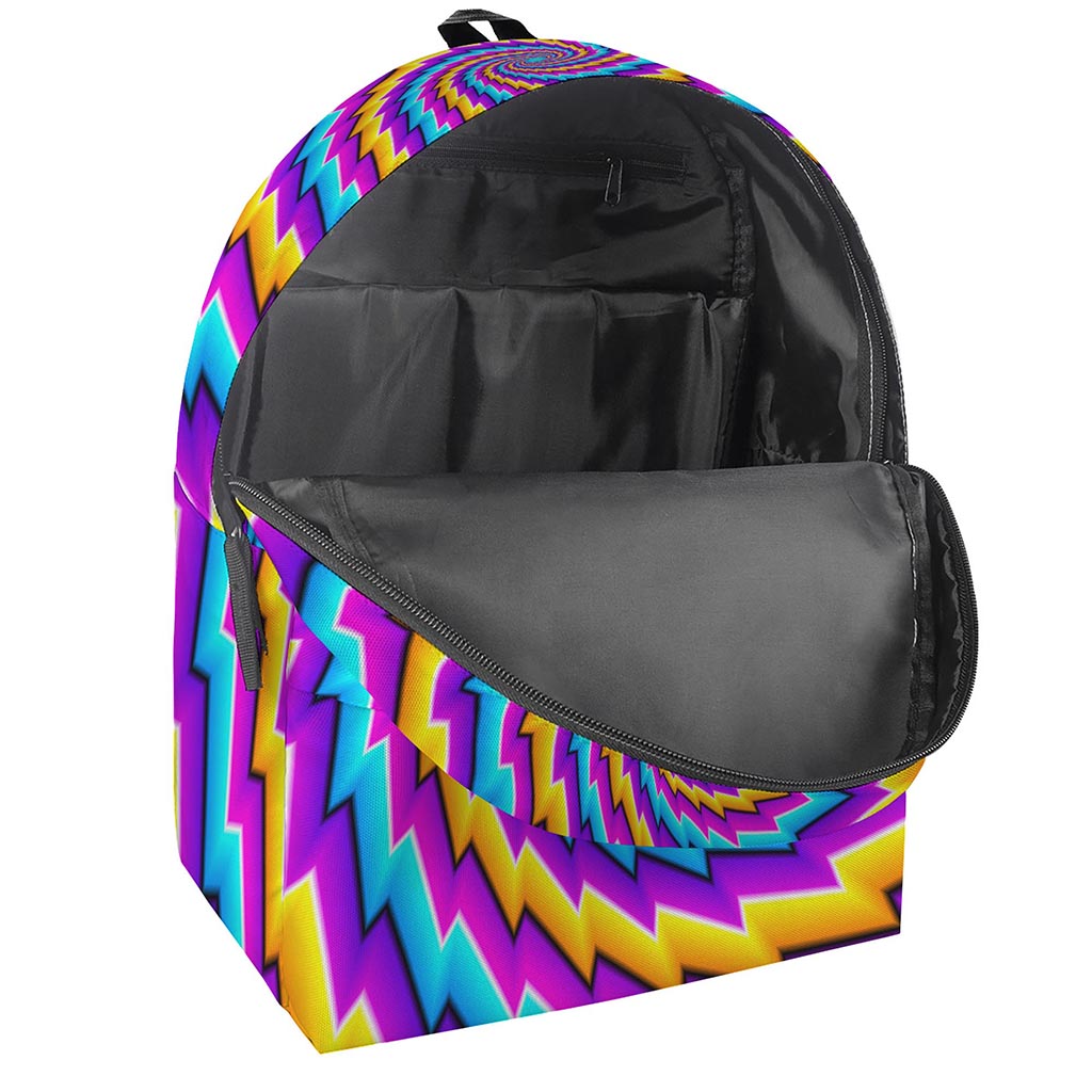Twisted Spiral Moving Optical Illusion Backpack