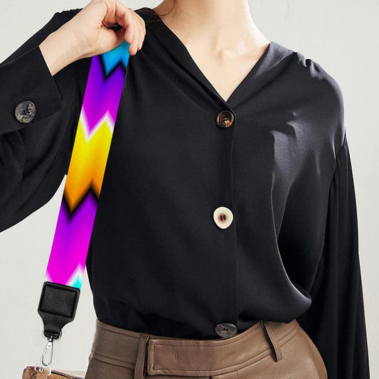 Twisted Spiral Moving Optical Illusion Bag Strap