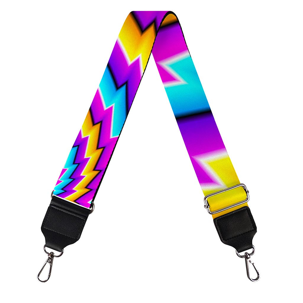 Twisted Spiral Moving Optical Illusion Bag Strap