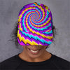 Twisted Spiral Moving Optical Illusion Baseball Cap