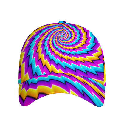 Twisted Spiral Moving Optical Illusion Baseball Cap