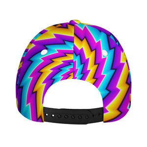 Twisted Spiral Moving Optical Illusion Baseball Cap