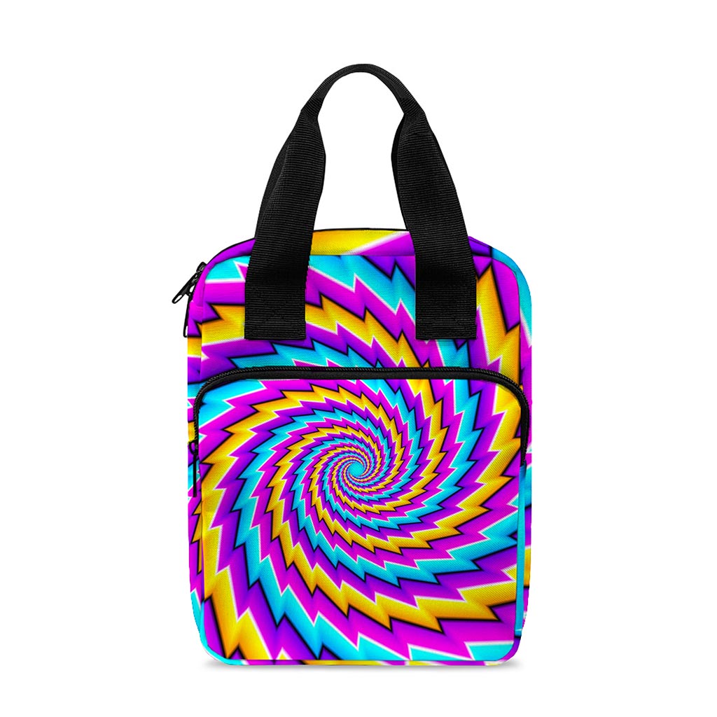Twisted Spiral Moving Optical Illusion Bible Tote Bag