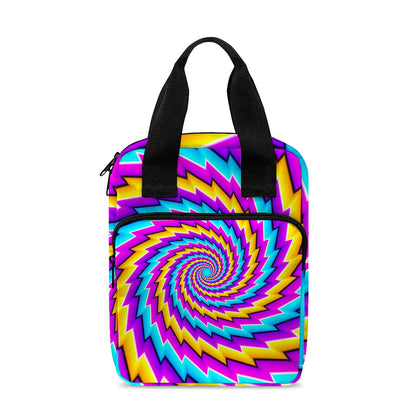 Twisted Spiral Moving Optical Illusion Bible Tote Bag