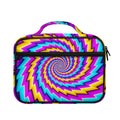 Twisted Spiral Moving Optical Illusion Briefcase Bible Bag