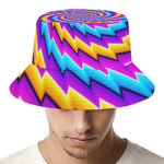 Twisted Spiral Moving Optical Illusion Bucket Hat