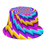 Twisted Spiral Moving Optical Illusion Bucket Hat