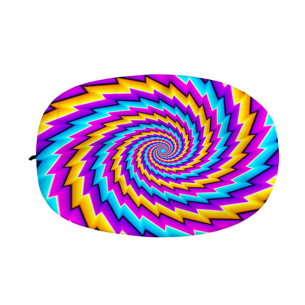 Twisted Spiral Moving Optical Illusion Car Side Mirror Covers
