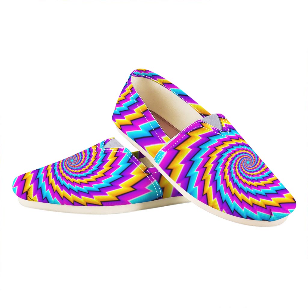 Twisted Spiral Moving Optical Illusion Casual Shoes