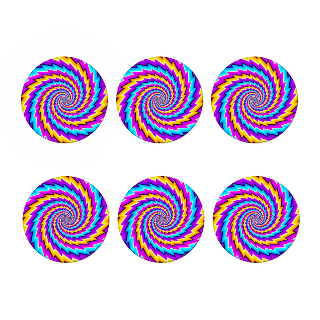 Twisted Spiral Moving Optical Illusion Coaster Set