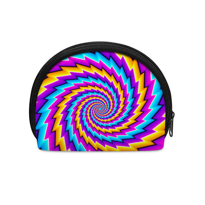 Twisted Spiral Moving Optical Illusion Coin Purse