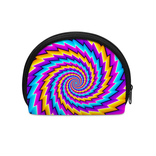Twisted Spiral Moving Optical Illusion Coin Purse