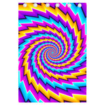 Twisted Spiral Moving Optical Illusion Curtain