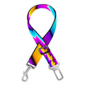 Twisted Spiral Moving Optical Illusion Dog Seat Belt
