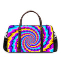 Twisted Spiral Moving Optical Illusion Duffel Bag